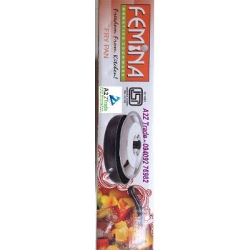 Femina 2.6MM Non Stick (260mm) Fry Pan-ISI With Stainless Steel Slicer, On Discounted Price, 